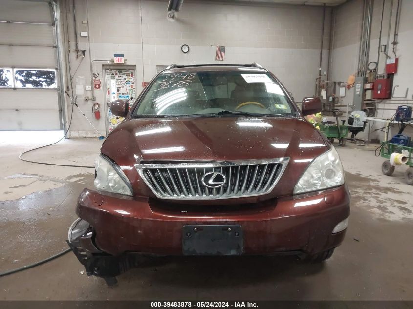 2008 Lexus Rx 350 VIN: JTJHK31U182852306 Lot: 39483878