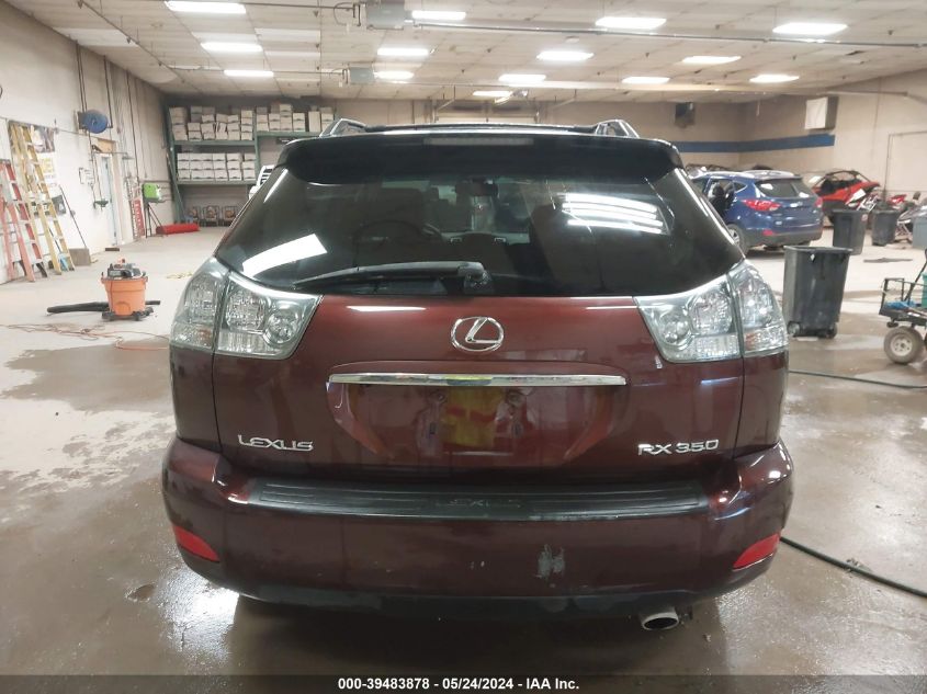 2008 Lexus Rx 350 VIN: JTJHK31U182852306 Lot: 39483878