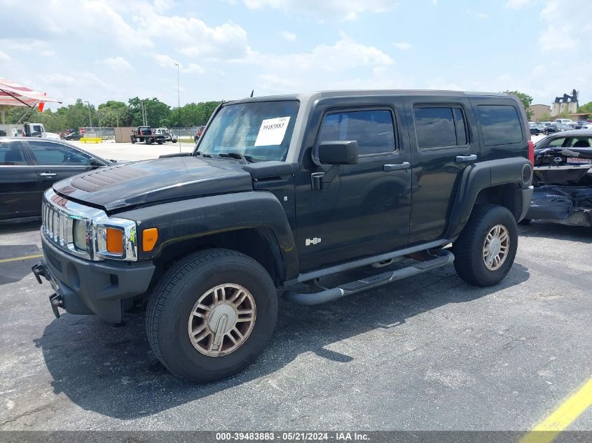 2007 Hummer H3 Suv VIN: 5GTDN13E378166999 Lot: 39483883