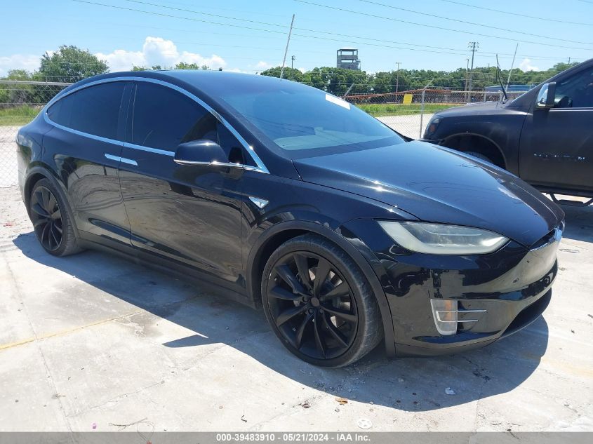 2016 Tesla Model X 60D/70D/75D/90D/P100D VIN: 5YJXCBE2XGF002524 Lot: 39483910