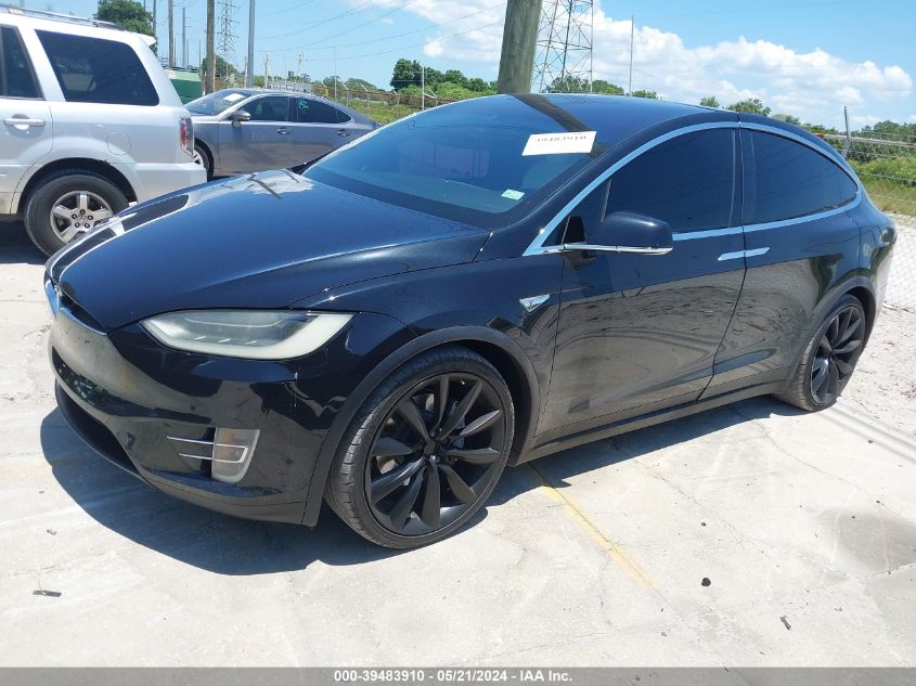 2016 Tesla Model X 60D/70D/75D/90D/P100D VIN: 5YJXCBE2XGF002524 Lot: 39483910