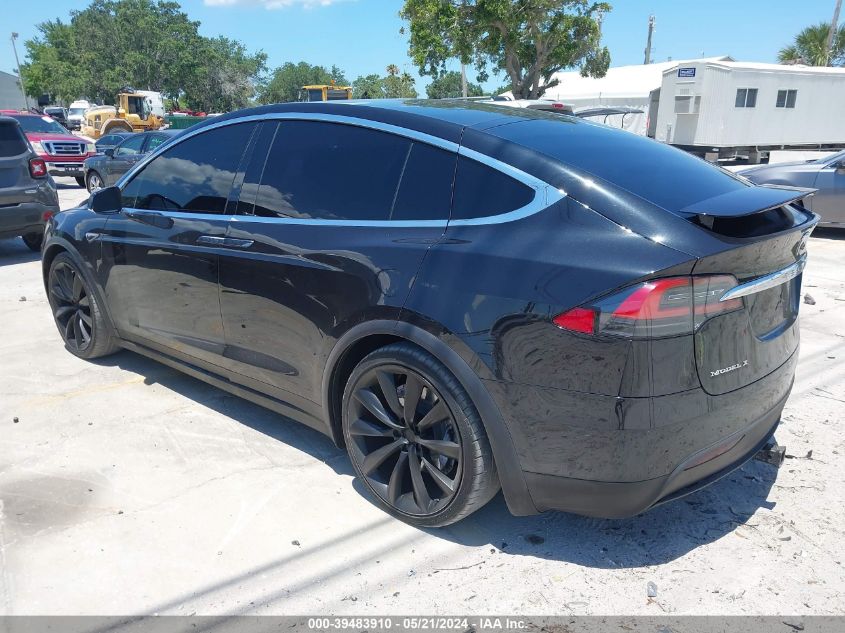 2016 Tesla Model X 60D/70D/75D/90D/P100D VIN: 5YJXCBE2XGF002524 Lot: 39483910