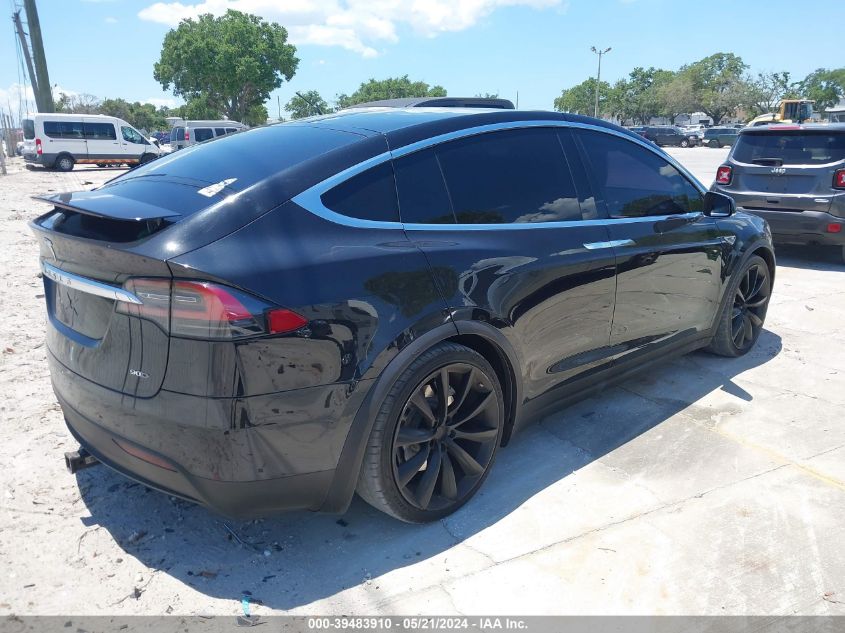 2016 Tesla Model X 60D/70D/75D/90D/P100D VIN: 5YJXCBE2XGF002524 Lot: 39483910