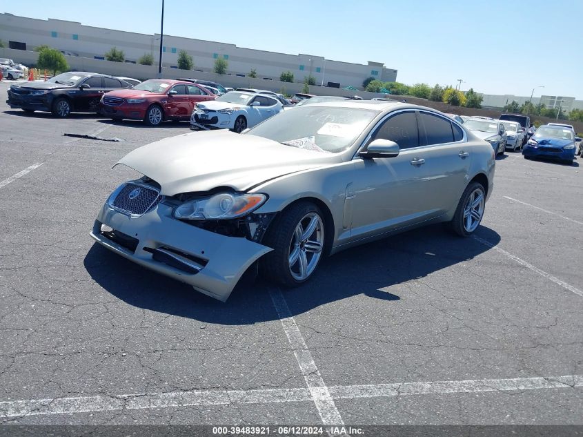 2010 Jaguar Xf VIN: SAJWA0FA7AHR58127 Lot: 39483921