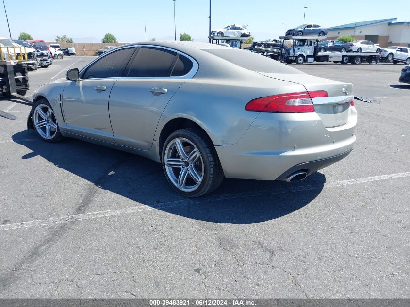 2010 Jaguar Xf VIN: SAJWA0FA7AHR58127 Lot: 39483921