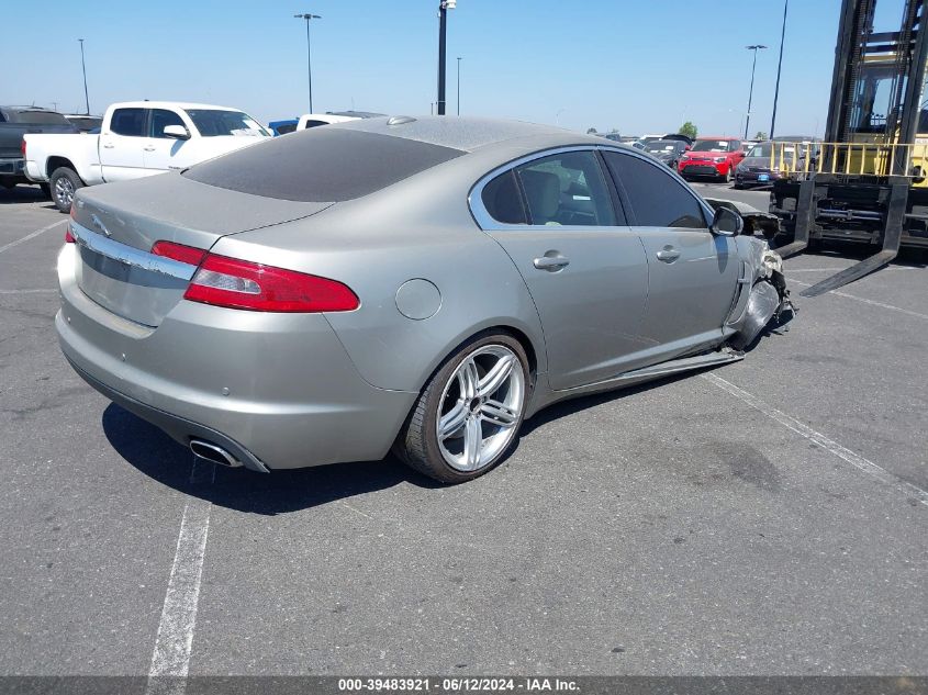 2010 Jaguar Xf VIN: SAJWA0FA7AHR58127 Lot: 39483921