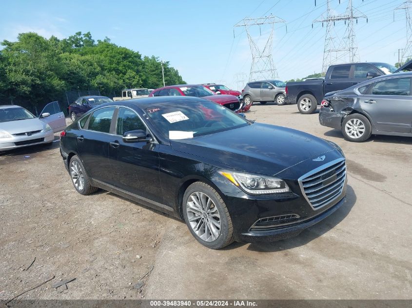 2015 Hyundai Genesis 3.8 VIN: KMHGN4JE4FU067828 Lot: 39483940