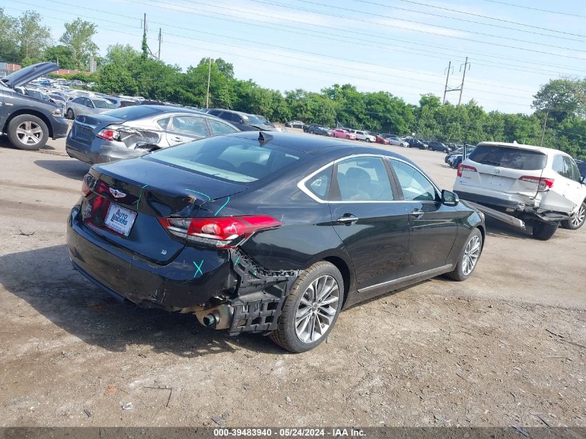 2015 Hyundai Genesis 3.8 VIN: KMHGN4JE4FU067828 Lot: 39483940