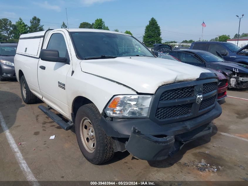2017 Ram 1500 Tradesman Regular Cab 4X2 8' Box VIN: 3C6JR6DG7HG701279 Lot: 39483944