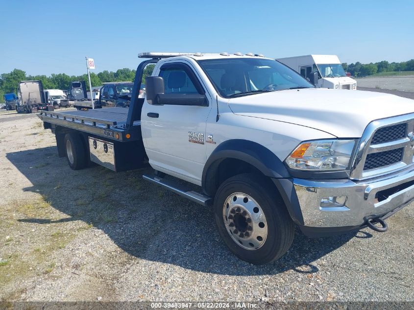 2018 Ram 5500 Chassis Tradesman/Slt VIN: 3C7WRMDLXJG317859 Lot: 39483947