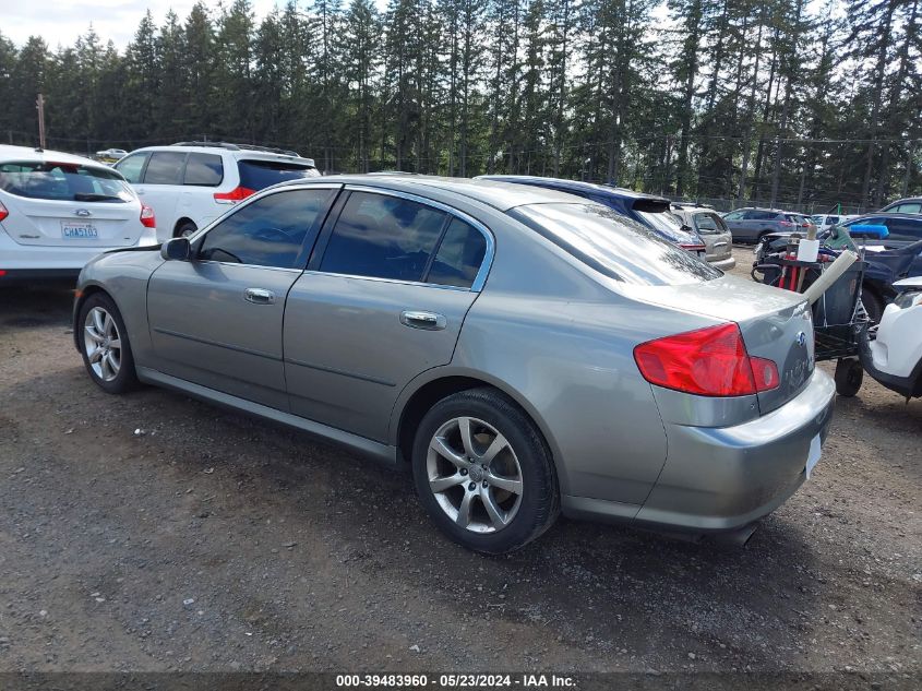 2005 Infiniti G35X VIN: JNKCV51F45M304977 Lot: 39483960