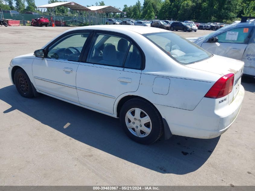 2HGES16522H562507 | 2002 HONDA CIVIC