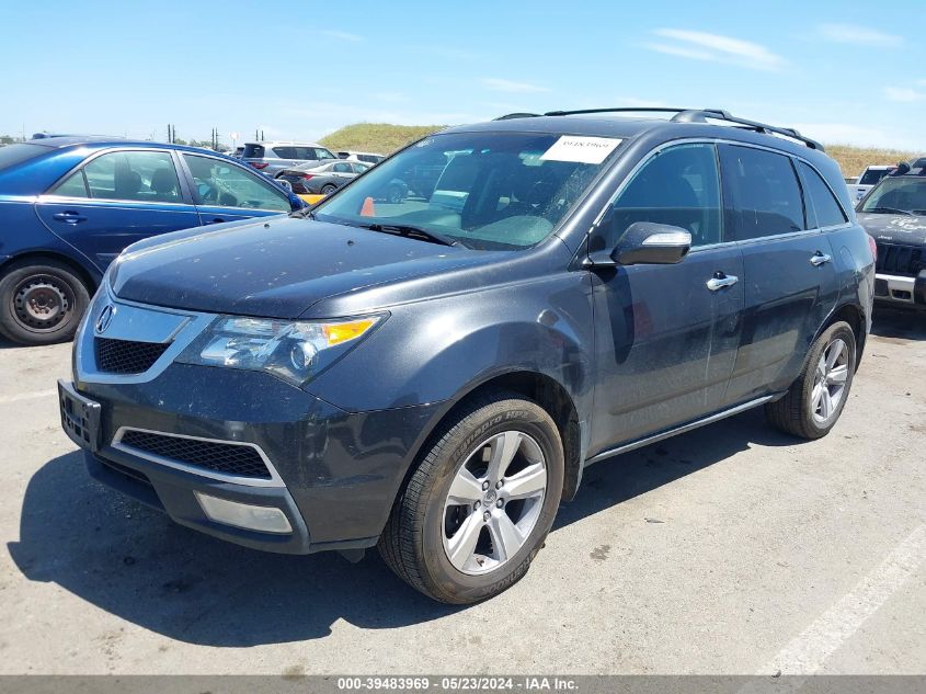 2013 Acura Mdx Technology Package VIN: 2HNYD2H47DH518371 Lot: 39483969