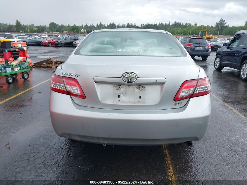 2010 Toyota Camry Le VIN: 4T1BF3EK4AU558345 Lot: 39483980