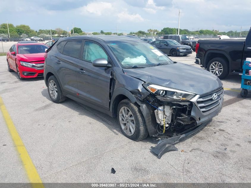 2017 Hyundai Tucson Se VIN: KM8J23A42HU393033 Lot: 39483987