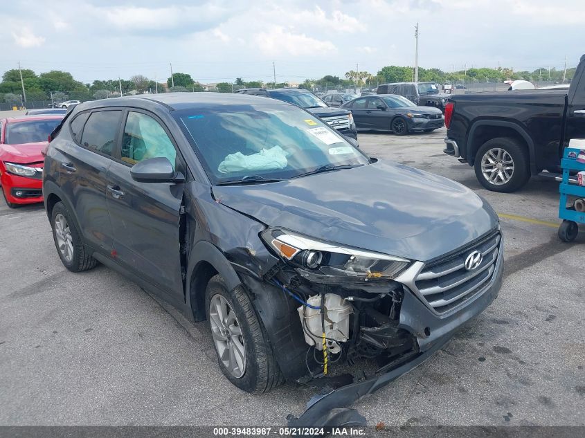 2017 Hyundai Tucson Se VIN: KM8J23A42HU393033 Lot: 39483987