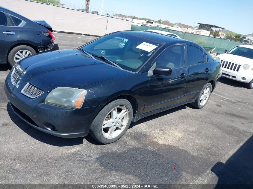 2004 Mitsubishi Galant Gts VIN: 4A3AB76S84E091086 Lot: 39483995