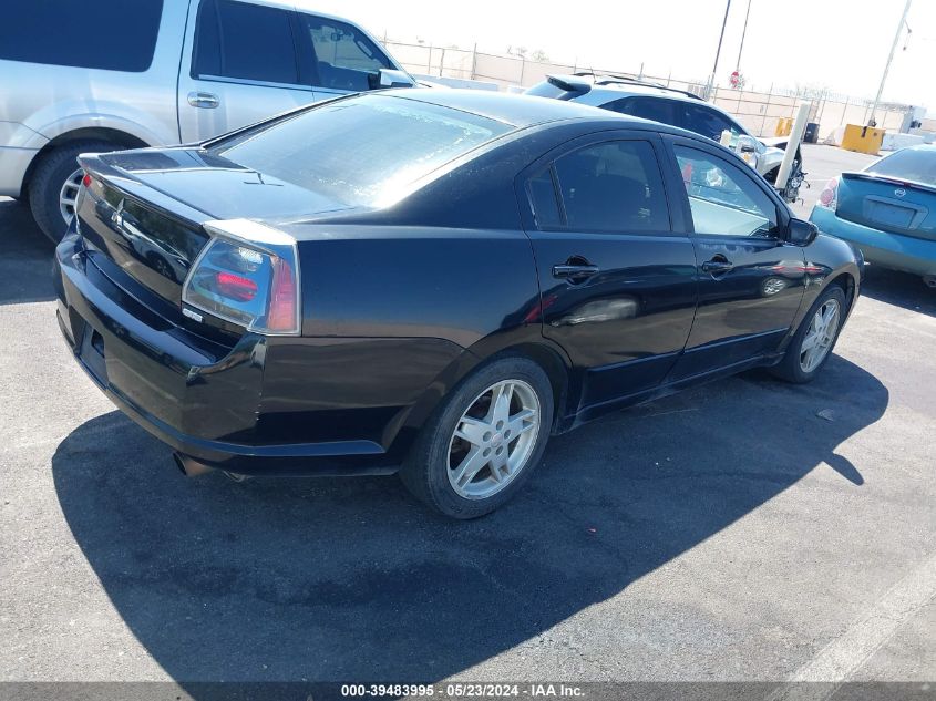 2004 Mitsubishi Galant Gts VIN: 4A3AB76S84E091086 Lot: 39483995