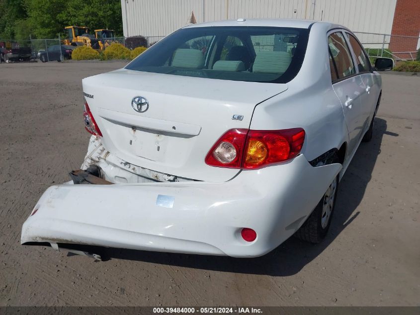 2010 Toyota Corolla Le VIN: 1NXBU4EE6AZ185315 Lot: 39484000