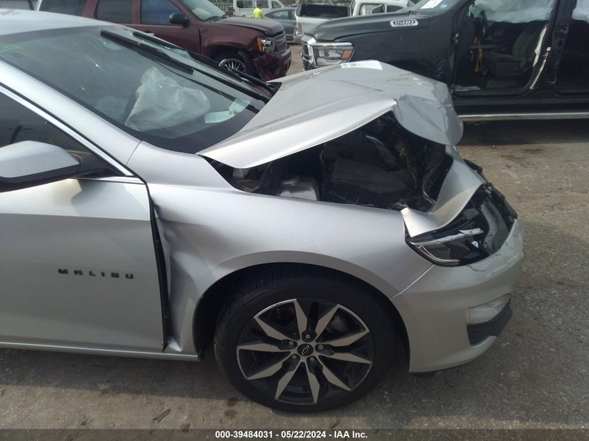 2020 Chevrolet Malibu Fwd Rs VIN: 1G1ZG5ST2LF138186 Lot: 39484031