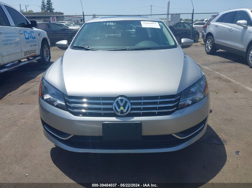 2012 Volkswagen Passat 2.5L Sel VIN: 1VWCP7A37CC040361 Lot: 39484037