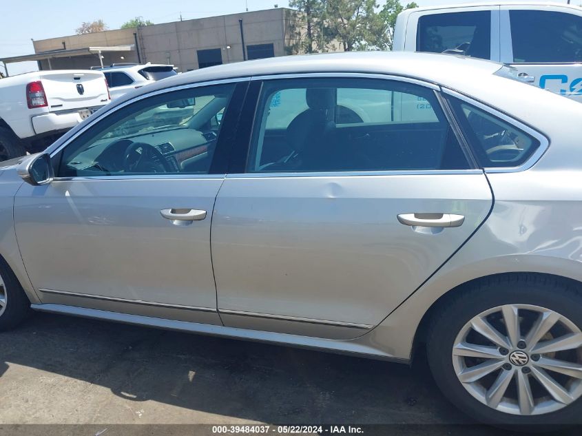 2012 Volkswagen Passat 2.5L Sel VIN: 1VWCP7A37CC040361 Lot: 39484037