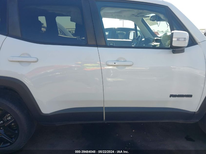 2018 Jeep Renegade Altitude Fwd VIN: ZACCJABB2JPJ49470 Lot: 39484048