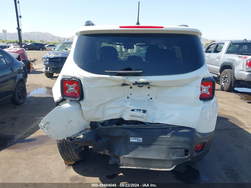 2018 Jeep Renegade Altitude Fwd VIN: ZACCJABB2JPJ49470 Lot: 39484048