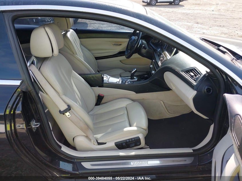 2012 BMW 640I VIN: WBALW3C59CC892012 Lot: 39484055