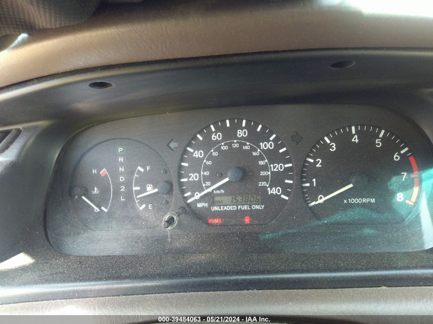 4T1BG22KXWU253435 | 1998 TOYOTA CAMRY