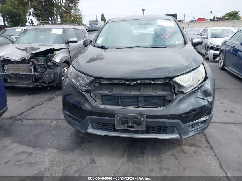 2019 Honda Cr-V Lx VIN: 5J6RW5H39KL004139 Lot: 39484066