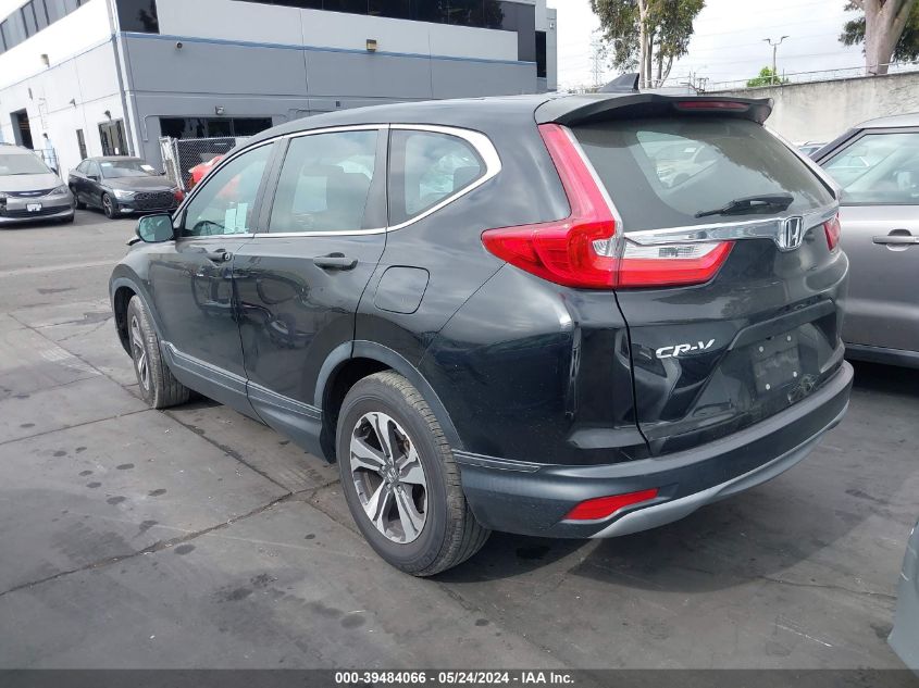 2019 Honda Cr-V Lx VIN: 5J6RW5H39KL004139 Lot: 39484066