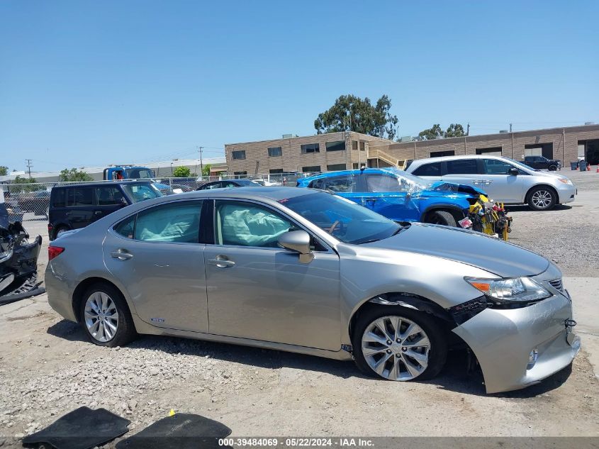 2015 Lexus Es 300H VIN: JTHBW1GG4F2080236 Lot: 39484069