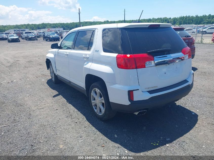 2017 GMC Terrain Sle-1 VIN: 2GKALMEK2H6345969 Lot: 39484074