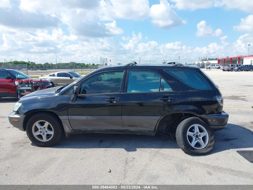 2003 Lexus Rx 300 VIN: JTJGF10U930161728 Lot: 39484083