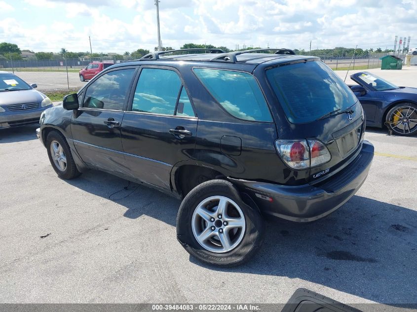 2003 Lexus Rx 300 VIN: JTJGF10U930161728 Lot: 39484083