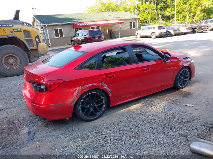 VIN 2HGFE2F51PH501125 2023 HONDA CIVIC SPORT