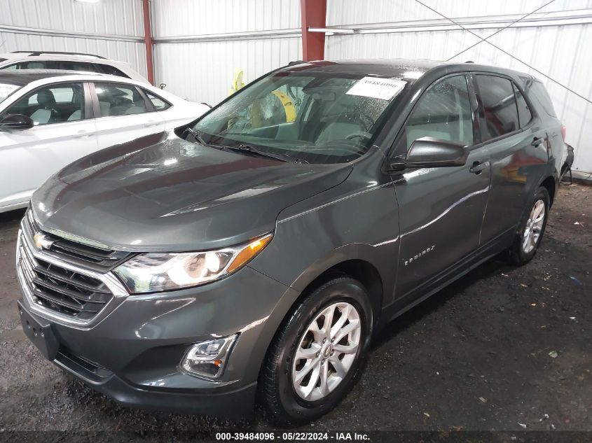 2019 Chevrolet Equinox Ls VIN: 3GNAXSEV5KS556436 Lot: 39484096