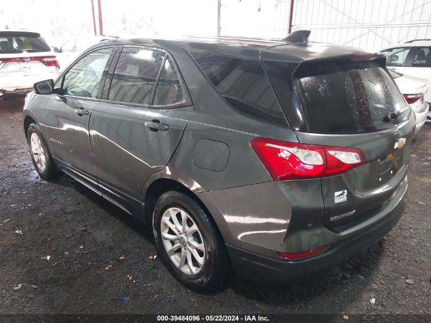 2019 CHEVROLET EQUINOX LS - 3GNAXSEV5KS556436