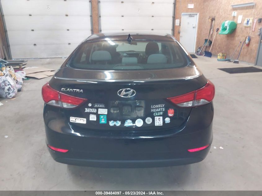 2014 Hyundai Elantra Se VIN: 5NPDH4AE7EH455580 Lot: 39484097
