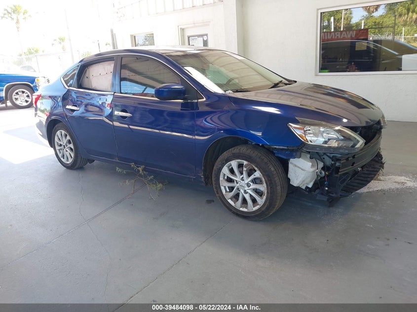 VIN 3N1AB7AP3KY345506 2019 NISSAN SENTRA SV