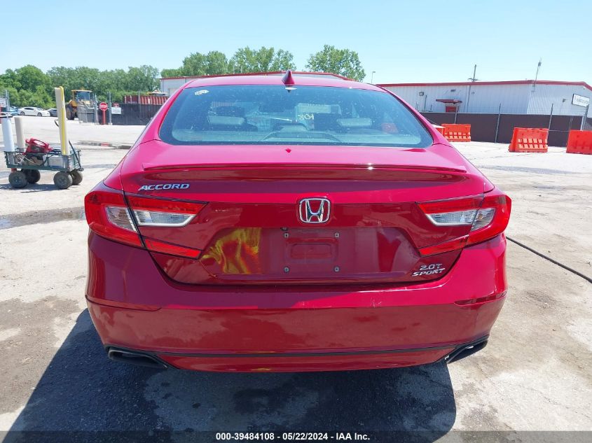 2018 Honda Accord Sport 2.0T VIN: 1HGCV2F3XJA002590 Lot: 39484108