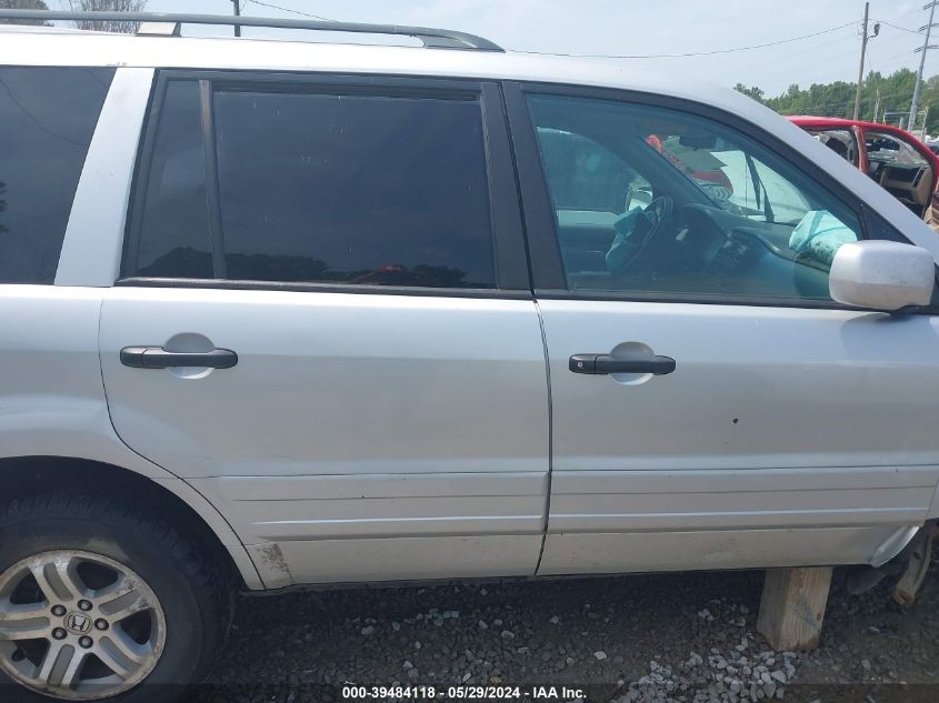 2003 Honda Pilot Ex VIN: 2HKYF18483H598540 Lot: 39484118