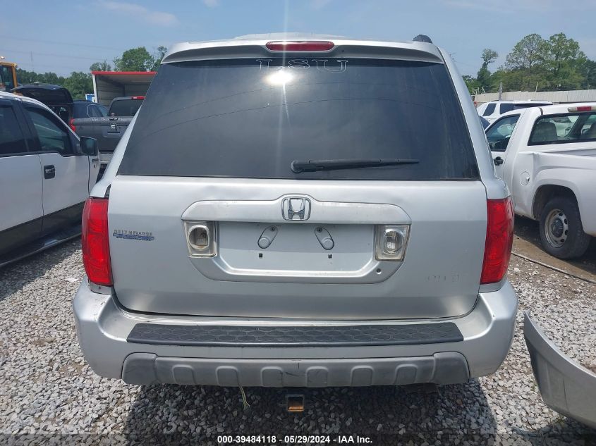 2HKYF18483H598540 2003 Honda Pilot Ex