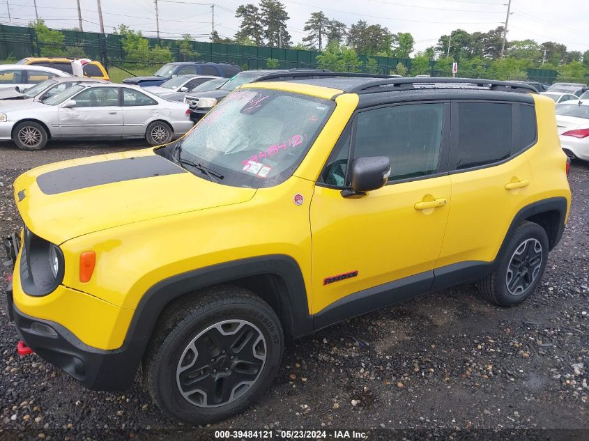 2017 Jeep Renegade Trailhawk 4X4 VIN: ZACCJBCB9HPE55227 Lot: 39484121