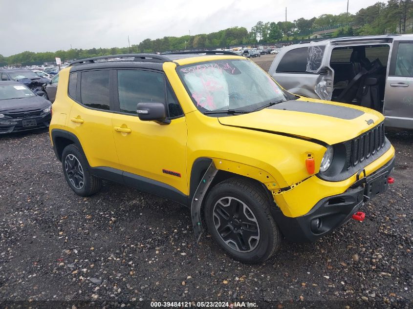 2017 Jeep Renegade Trailhawk 4X4 VIN: ZACCJBCB9HPE55227 Lot: 39484121