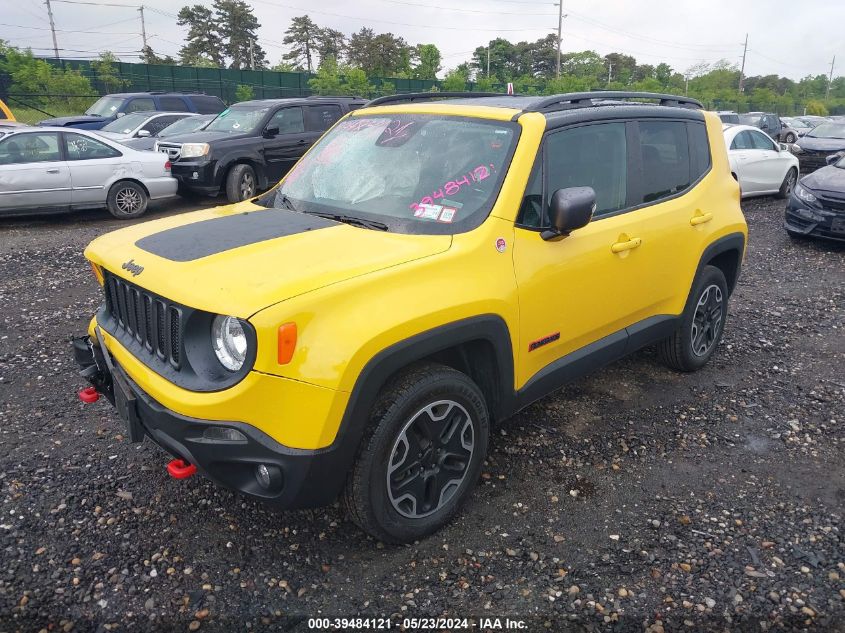 2017 Jeep Renegade Trailhawk 4X4 VIN: ZACCJBCB9HPE55227 Lot: 39484121