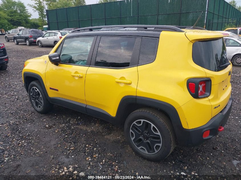 2017 Jeep Renegade Trailhawk 4X4 VIN: ZACCJBCB9HPE55227 Lot: 39484121