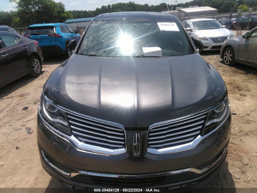 2017 Lincoln Mkx Reserve VIN: 2LMPJ6LR9HBL13986 Lot: 39484129