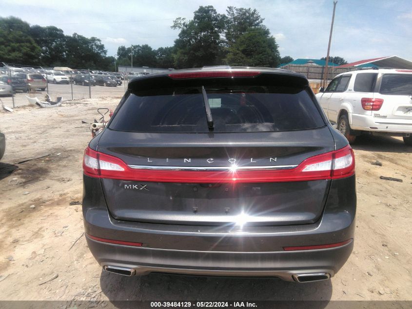 2017 Lincoln Mkx Reserve VIN: 2LMPJ6LR9HBL13986 Lot: 39484129